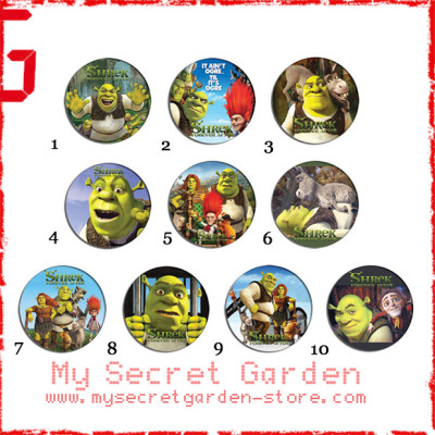 Shrek - Forever After Pinback Button Badge Set 1a or 1b ( or Hair Ties / 4.4 cm Badge / Magnet / Keychain Set )